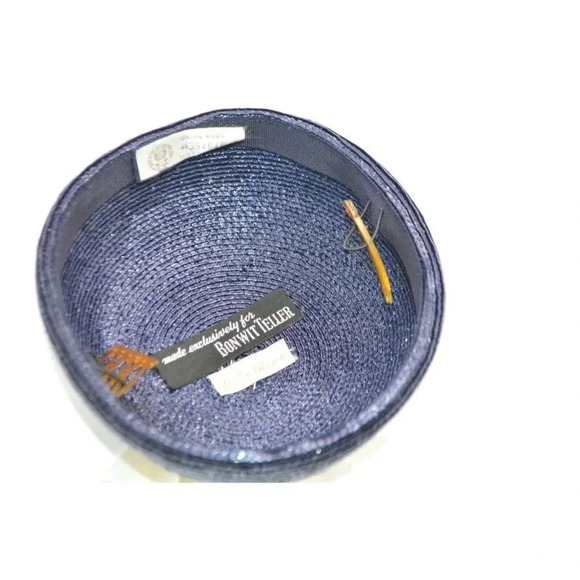 1950s Therese Aherns Lady’s Union Made Navy Blue - Picture 4 of 5